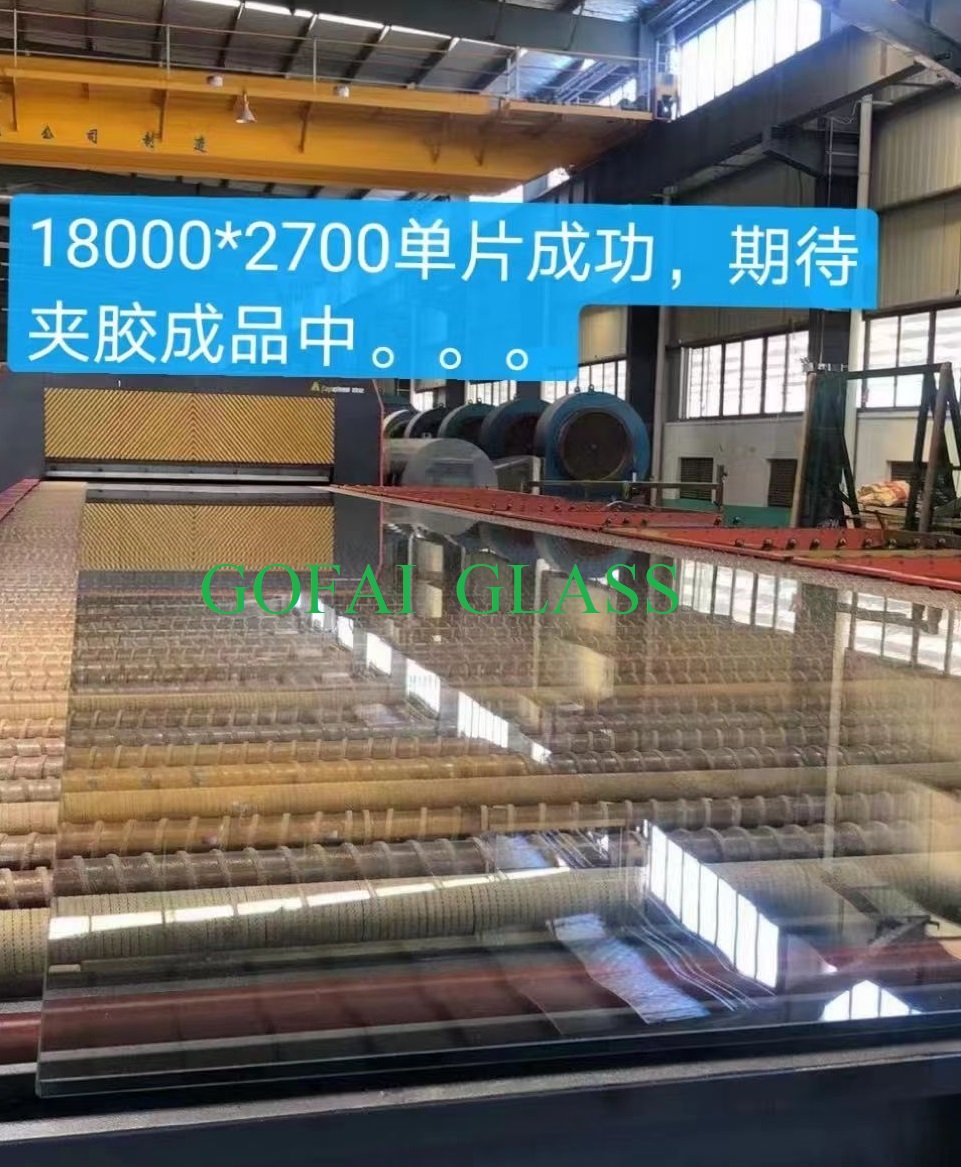 18000 2700 GOFAI Tempered Laminated Glass SGP