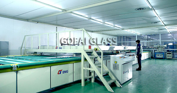 silk screen printed glass