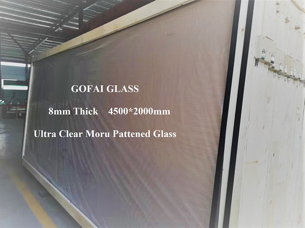 Patterned Glass / Texture Glass / Rolled Figured Glass/Cathedral Glass Ultra Clear Patterned Glass