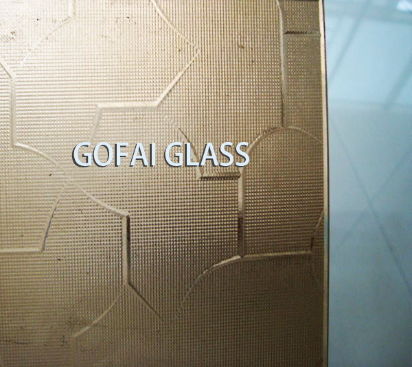 Patterned Glass / Texture Glass / Rolled Figured Glass/Cathedral Glass Karatachi