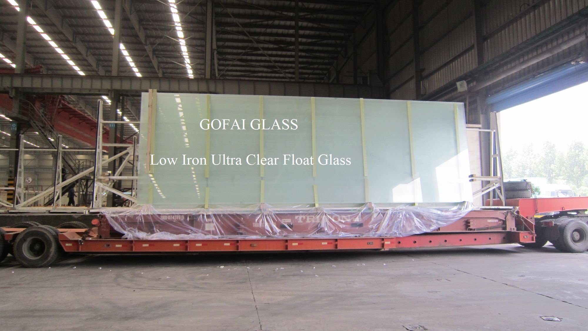 Low Iron Ultra Clear Float Glass Jumbo Size