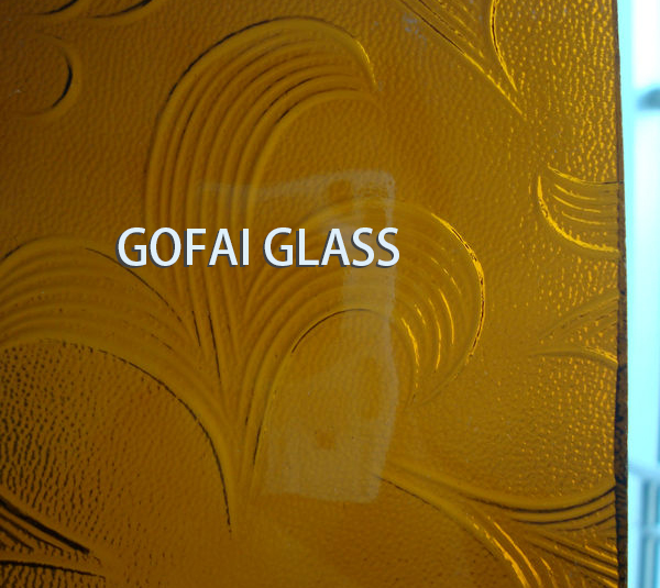 Patterned Glass / Texture Glass / Rolled Figured Glass/Cathedral Glass WANJI