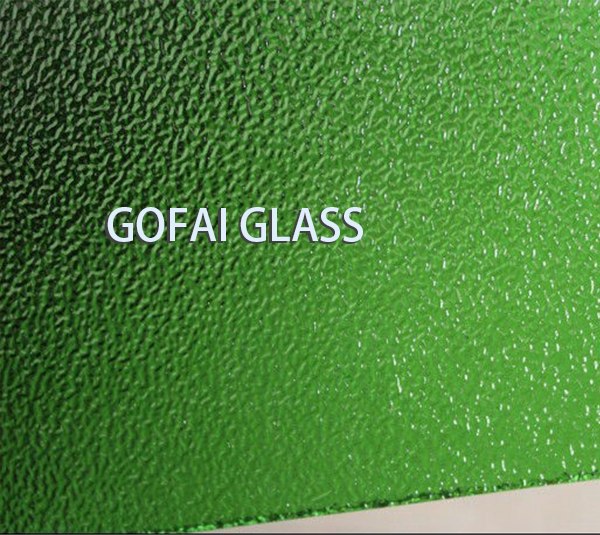 Patterned Glass / Texture Glass / Rolled Figured Glass/Cathedral Glass Green