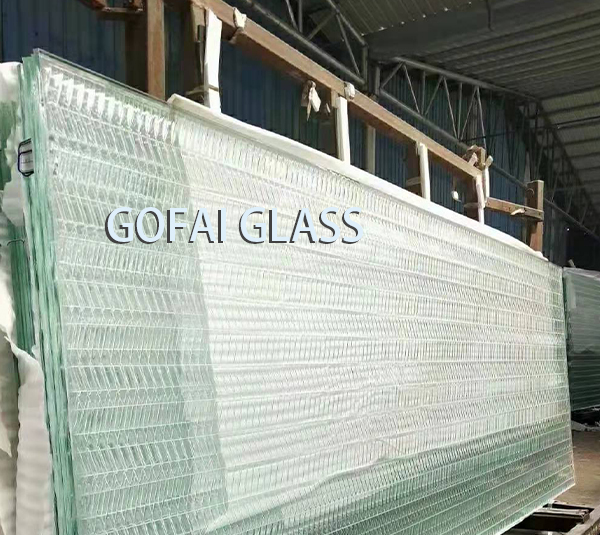 Patterned Glass / Texture Glass / Rolled Figured Glass/Cathedral Glass Hot Melt Glass1005