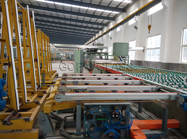 The new silver mirror production line is completed