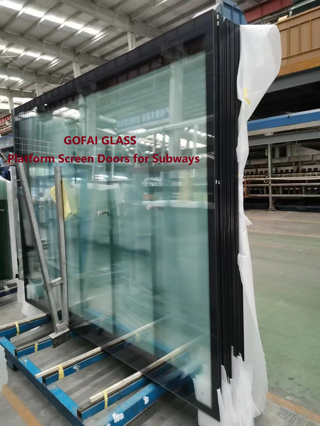 Platform Screen Doors for Subways Laminated Glass